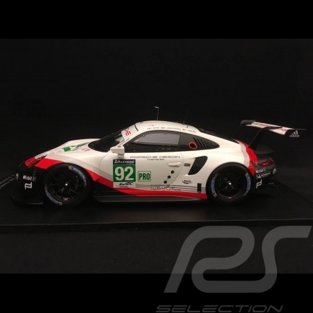 Porsche 911 RSR type 991 24h du Mans 2017 n° 92 Porsche GT Team 1/18 Spark 18S330