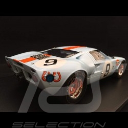 Ford GT40 Gulf n° 9 Sieger Le Mans 1968 1/18 Spark 18LM68