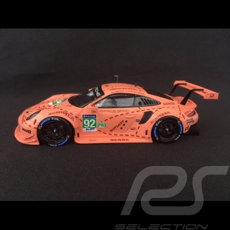 Porsche 911 RSR type 991 24h du Mans 2018 n° 92 Pink Pig Porsche GT Team 1/43 Spark WAP0209280K MAP02087618