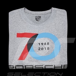 T-shirt Porsche 70 ans gris Porsche Design WAP711 - homme