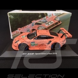 Porsche 911 RSR typ 991 24h du Mans 2018 n° 92 Kevin Estre Unterschrift 1/43 Spark MAP02087618