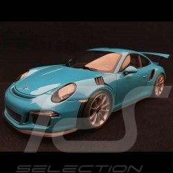 Porsche 911 type 991 GT3 RS Miami blue  1/18 Autoart 78167