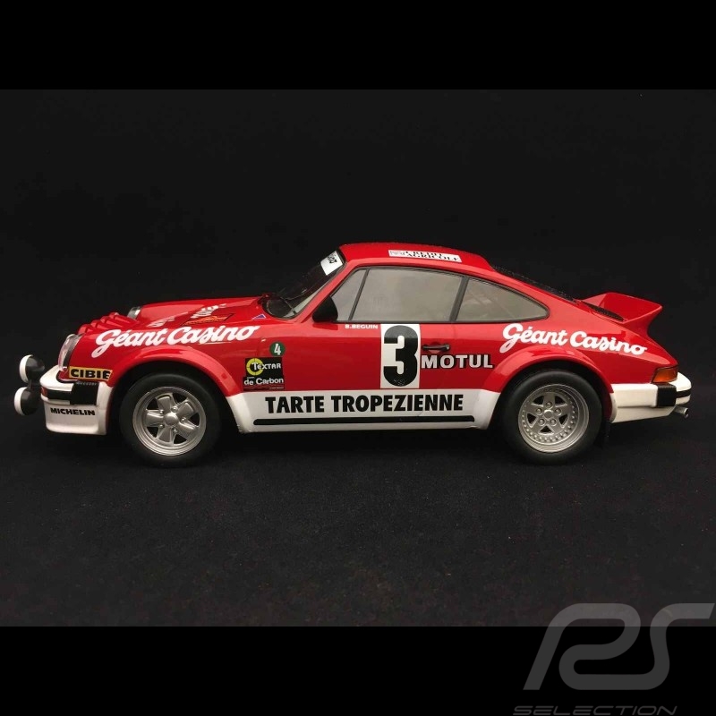 Porsche 911 SC Groupe 4 Vainqueur winner sieger Rallye d'Armor 1979 n° 3 Beguin 1/18 Solido S1800804