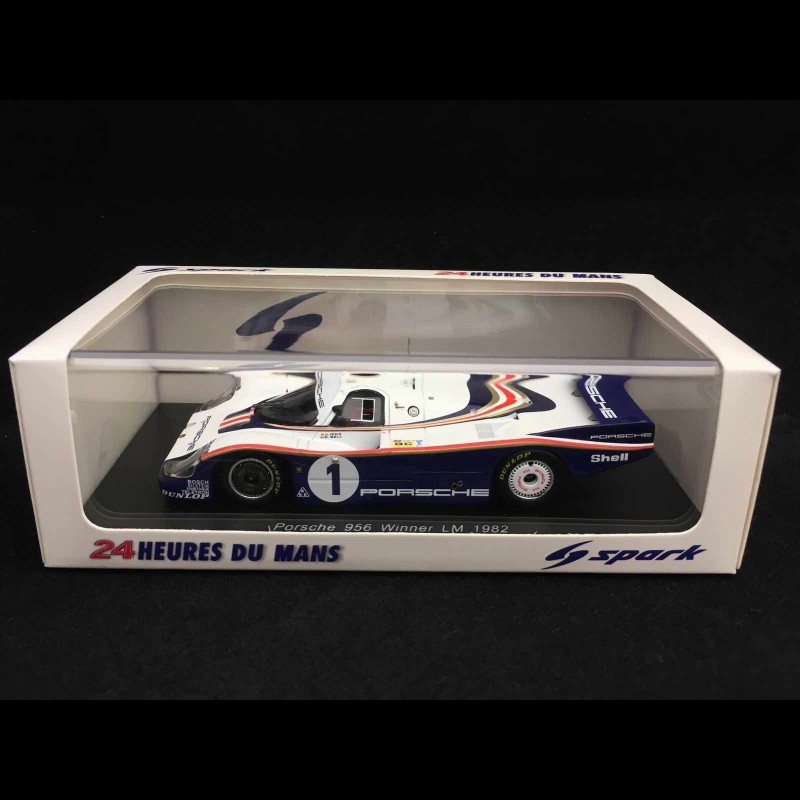Porsche 956 LH Winner Le Mans 1982 n° 1 Rothmans 1/43 Spark 43LM82