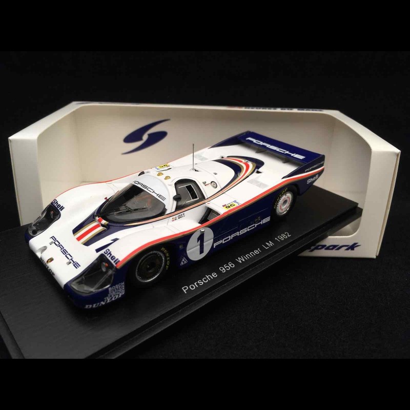 Porsche 956 LH Winner Le Mans 1982 n° 1 Rothmans 1/43 Spark