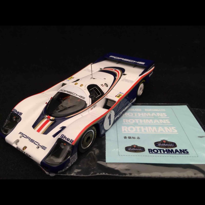 Porsche 956 LH Winner Le Mans 1982 n° 1 Rothmans 1/43 Spark 43LM82