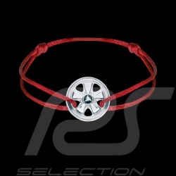 Fuchs Bracelet Sterling Silver red cord Limited Edition 911 pieces