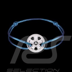 Fuchs Armband Sterling Silber olympia blau Schnur Limitierte Auflage 911 Stück