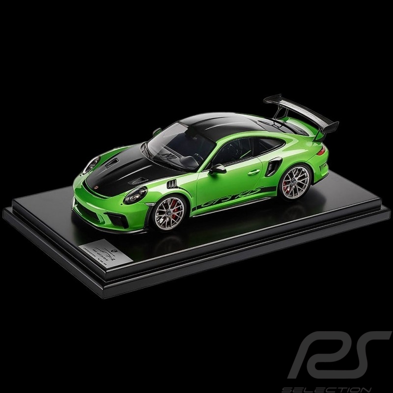 Porsche 911 GT3 RS type 991 Phase ll 2018 1/12 Spark WAP0231550J vert lézard lizard green lizardgrün