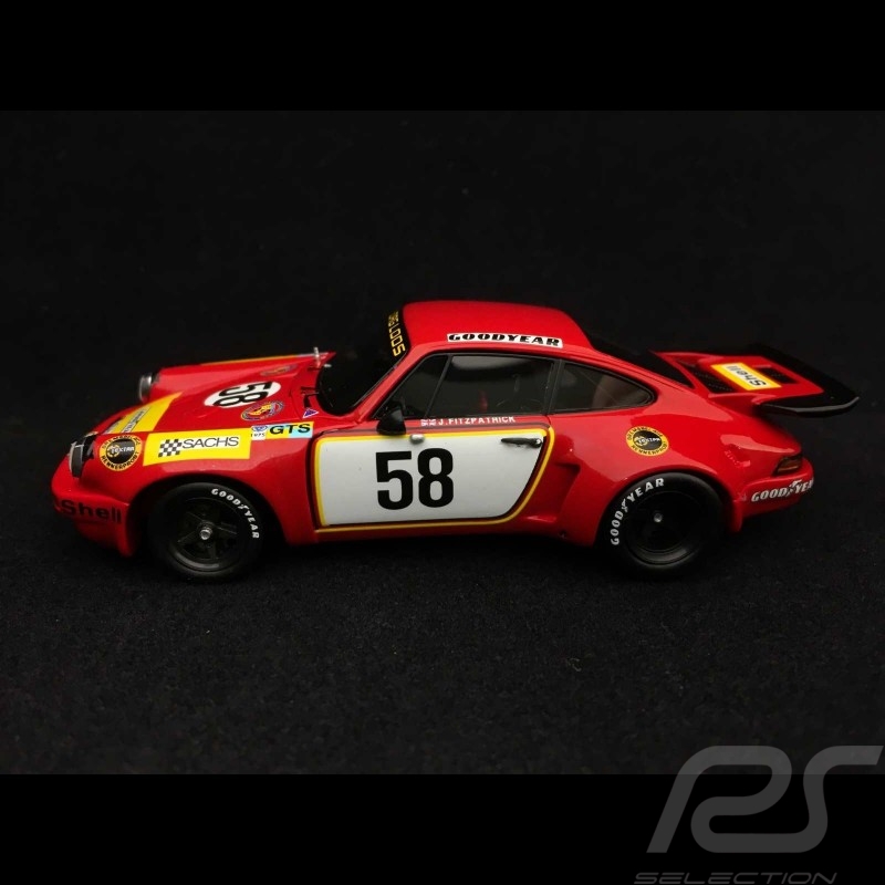 Porsche 911 Carrera RSR n° 58 24h Le Mans 1975 Gelo 1/43 Spark S5088