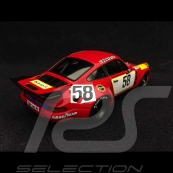 Porsche 911 Carrera RSR n° 58 24h Le Mans 1975 Gelo 1/43 Spark S5088