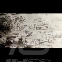 Porsche 804 Grosser Preis von Frankreich reproduction d'une affiche originale de Erich Strenger
