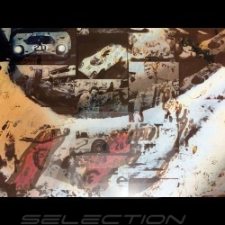 Porsche 804 Grosser Preis von Frankreich reproduction d'une affiche originale de Erich Strenger