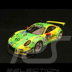 Porsche 911 type 991 GT3 R Nürburgring 2017 n° 911 Manthey racing 1/43 Ixo GTM115