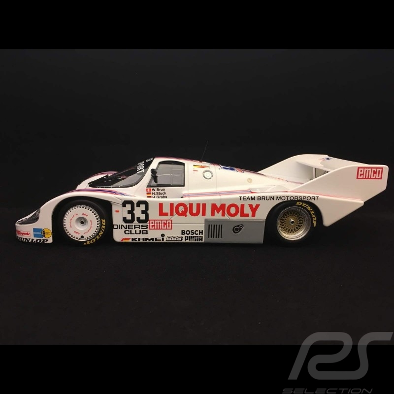 Porsche 956 K 1000 km Spa 1983 n° 33 Brun Racing 1/18 