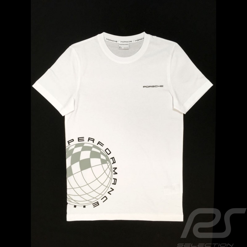 T-shirt Porsche Performance Porsche Design WAP914 - homme men herren blanc  white weiß