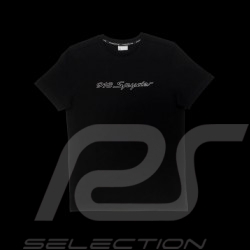Porsche T-shirt 918 Spyder schwarz / weiße Stickerei Porsche Design WAP912