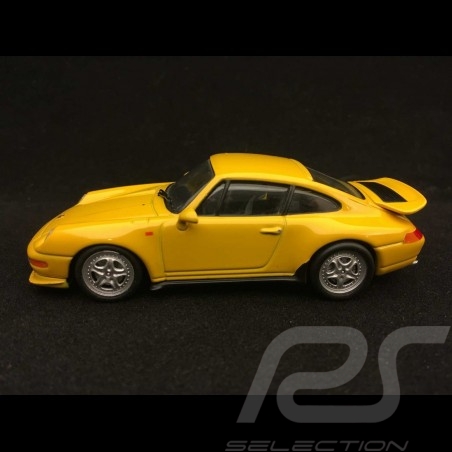 Porsche 911 Carrera RS 1995 type 993 speed yellow 1/43 Minichamps 430065100