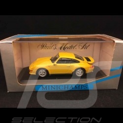Porsche 911 Carrera RS 1995 type 993 1/43 Minichamps 430065100  jaune vitesse speed yellow speedgelb
