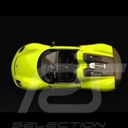 Porsche 918 Spyder Pack Weissach light green / carbon 1/18 Minichamps 113062444