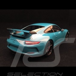 Porsche 911 GT3 type 991 phase II 2017 1/18 Minichamps 113067029 bleu miami miami blue miami blau