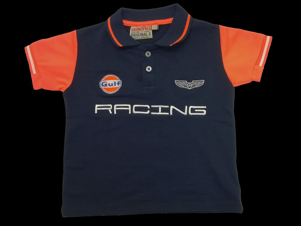 gulf racing polo shirt