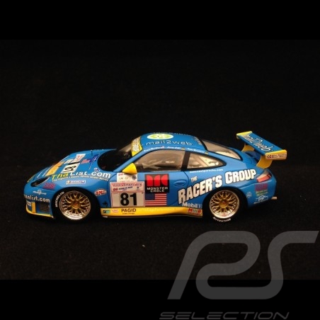Porsche 911 type 996 Winner Le Mans 2002 n° 81 Racers Group 1/43 Spark S5517