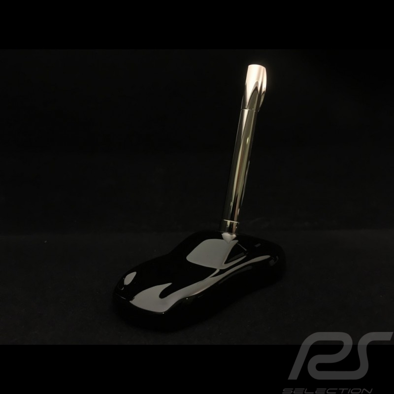 Porsche Design Shake Pen Silber 2018 Kugelschreiber schwarze 911 Skulptur als Halter