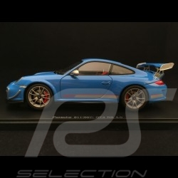 Porsche 911 GT3 RS 4.0 type 997 mark II 2012 Mexico blue 1/18 Autoart 78145