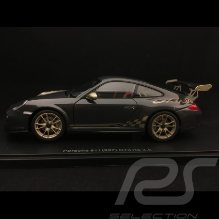 Porsche 911 GT3 RS 3.8 typ 997 mark II dunkelgrau 1/18 Autoart 78142