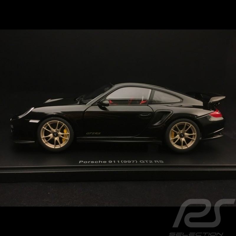 Porsche 911 GT2 RS typ 997 2010 schwarz 1/18 Autoart 77962