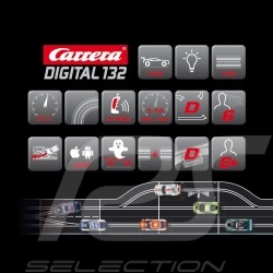 Circuit Carrera Digital Porsche 935 / M1 / Capri DRM Retro Race 1/32 Carrera 20030002 Slot car bahnset rennstrecken