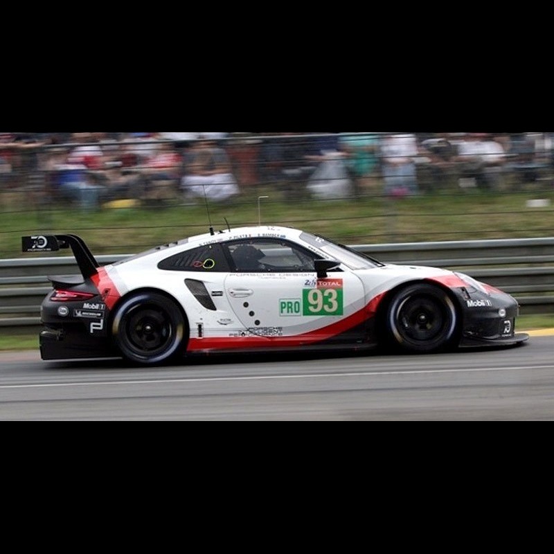 Porsche 911 RSR type 991 24h du Mans 2018 n° 93 Porsche Team 1/43