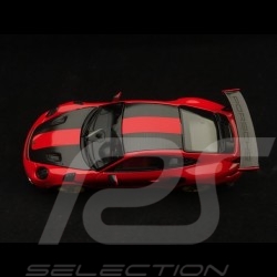 Porsche 911 GT2 RS type 991 mark II Weissach indian red / carbon 1/43 Minichamps 410067221