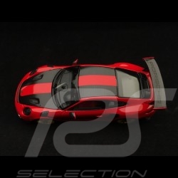Porsche 911 GT2 RS type 991 phase II Weissach 1/43 Minichamps 410067221 rouge indien / carbone indina red / carbon indischrot / 