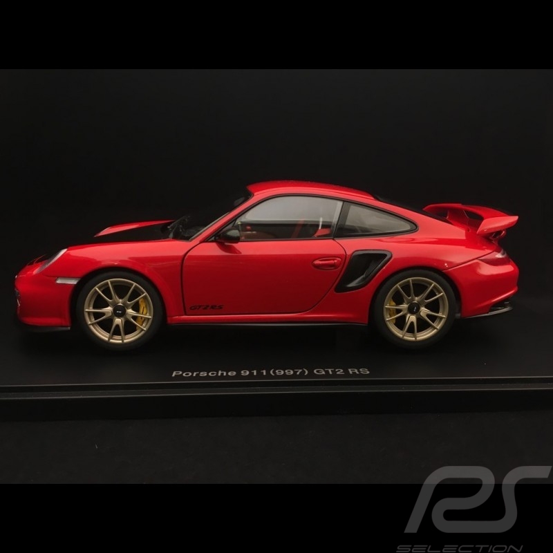 Porsche 911 GT2 RS type 997 2010 indian red 1/18 Autoart 77964