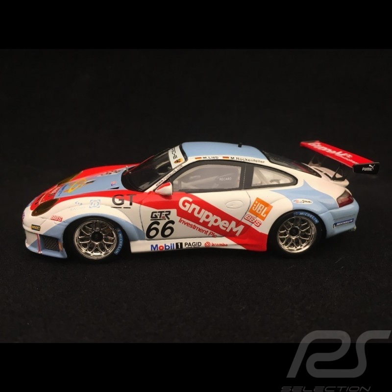 Porsche 911 GT3 RSR type 996 n°66 FIA GT2 2005 champion Lieb Rockenfeller 1/43 Spark S0933