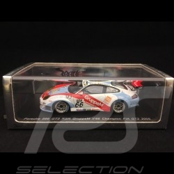 Porsche 911 GT3 RSR type 996 n°66 champion FIA GT2 2005 Lieb Rockenfeller 1/43 Spark S0933