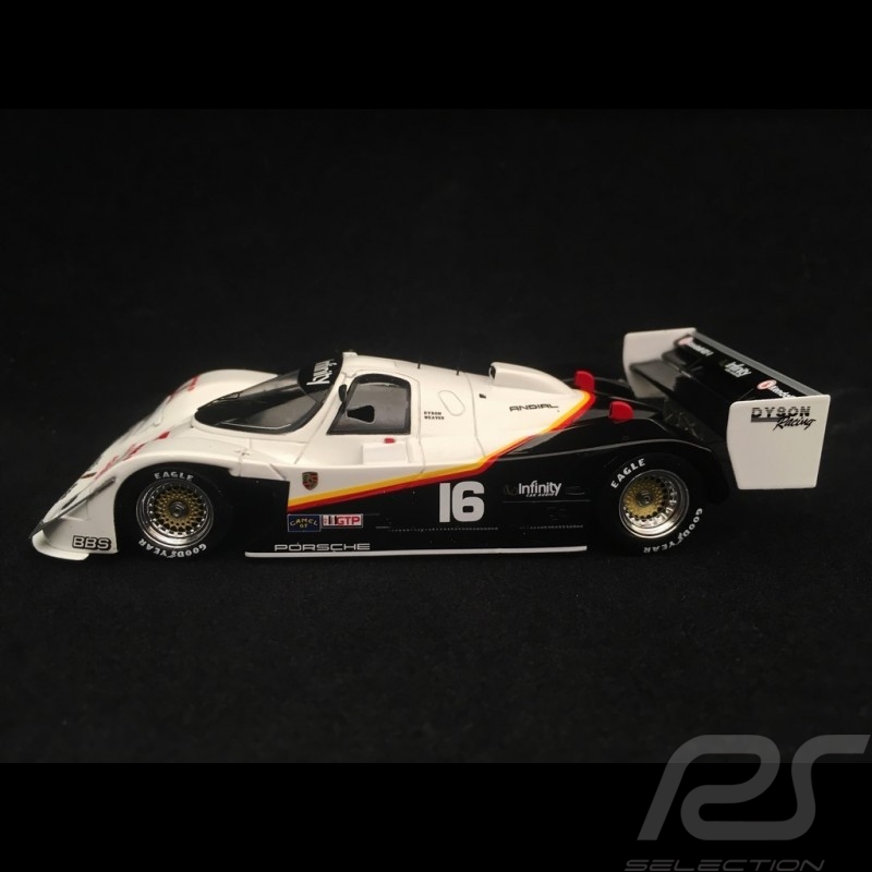 Porsche 962 C vainqueur winner Sieger Tampa World Challenge 1990 n°16 Infinity 1/43 Spark US032
