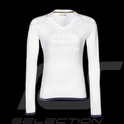 Porsche T-shirt Martini Racing Collection long sleeves white Porsche Design WAP672 - woman