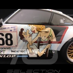 Porsche 911 type 993 GT2 Le Mans 1998 n° 68 Wolinski naked girl 1/18 GT Spirit GT729