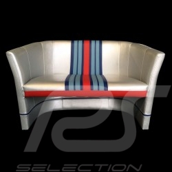 Fauteuil 2 places cabriolet Racing Inside n° 3 gris Racing team / rouge tub chair tubstuhl
