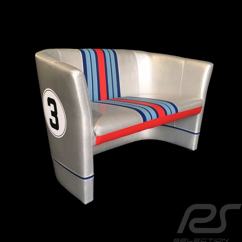 Zweisitzer Tubstuhl Racing Inside n° 3 grau Racing team / rot