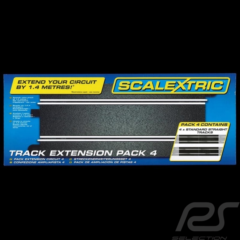 Bahnset Scalextric Verlängerungspaket n° 4 Scalextric C8526