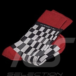 Chaussettes Socks Socken Porsche 2 paires gris rouge noir Porsche WAP423 / WAP424 - mixte