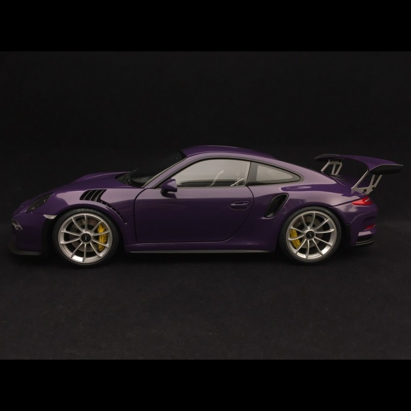 Porsche 911 Type 991 Gt3 Rs Ultra Violet 118 Autoart 78169