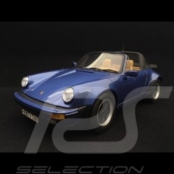 Porsche 911 Turbo Targa 1987 blau metallic 1/18 Norev 187663