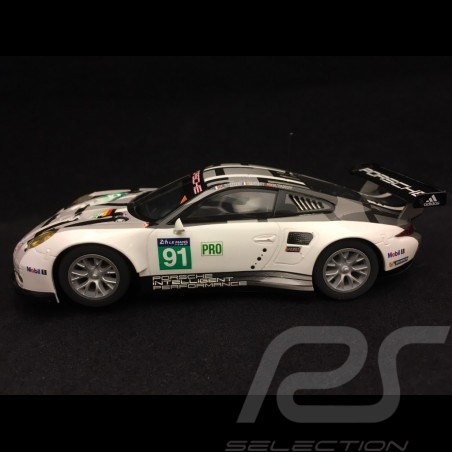 Slot car Porsche 911 RSR 24h Le Mans 2016 n° 91 Manthey 1/32 Scalextric C3851