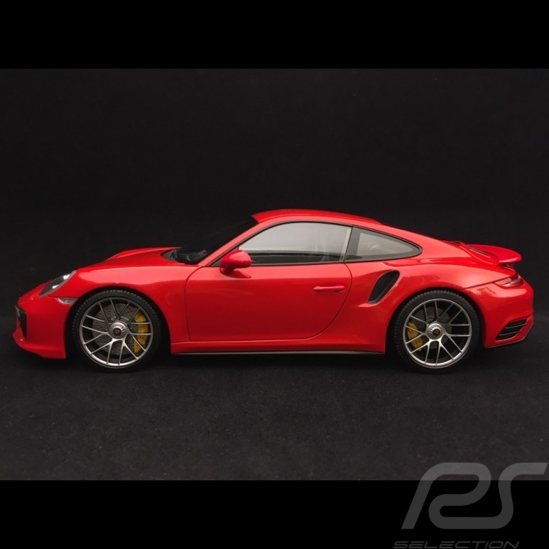 Porsche 911 Turbo S typ 991 mark II 2016 rot 1/18 Minichamps 110067122