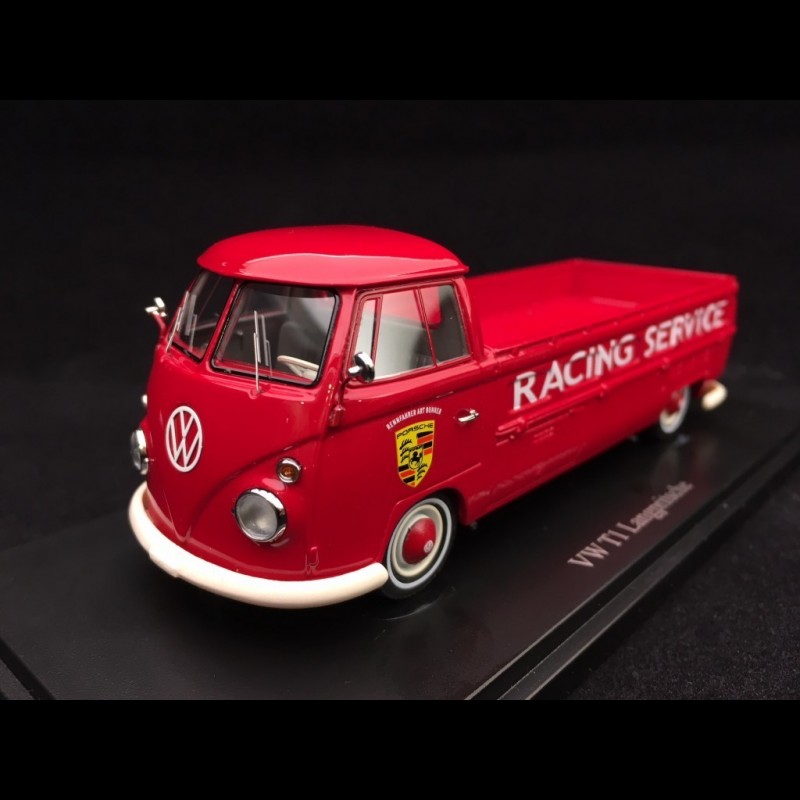 VW Transporter T1 long version Porsche Racing Service 1967 1/43 Autocult  07011